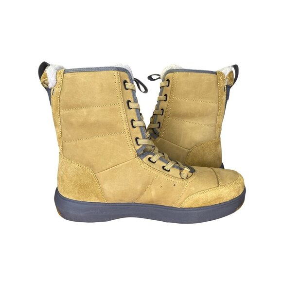 Stio Colter Waterproof Tall Boots Ranch Road 11.5 Khaki High-Performance Winter - Picture 11 of 13